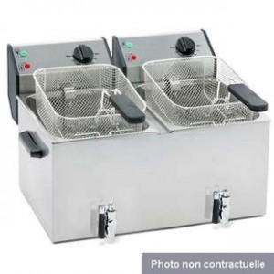  Location Friteuse 7200 w - 2x8 litres