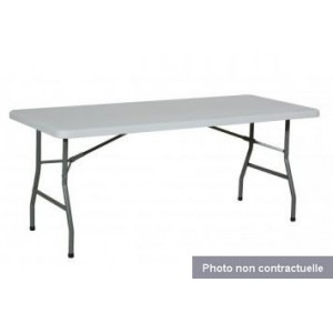 Location Table pliante 0,75 x 1,83 m - 8 places