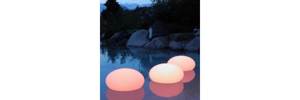 Location décoration, plantes et mobilier lumineux